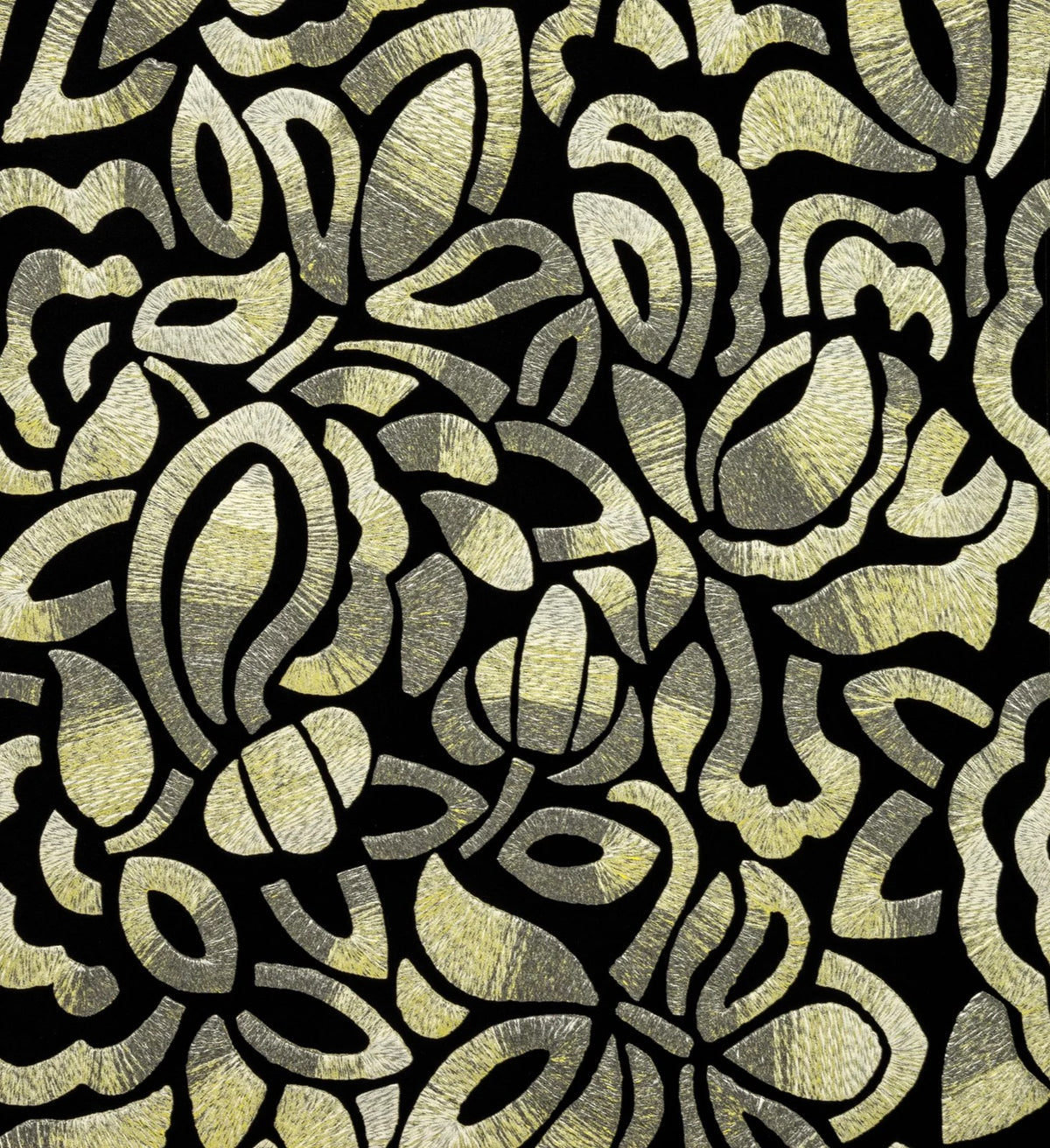 The ReBorn House TRH51450 Wallpaper in brown and black, colorway TRH51450.A, swatch