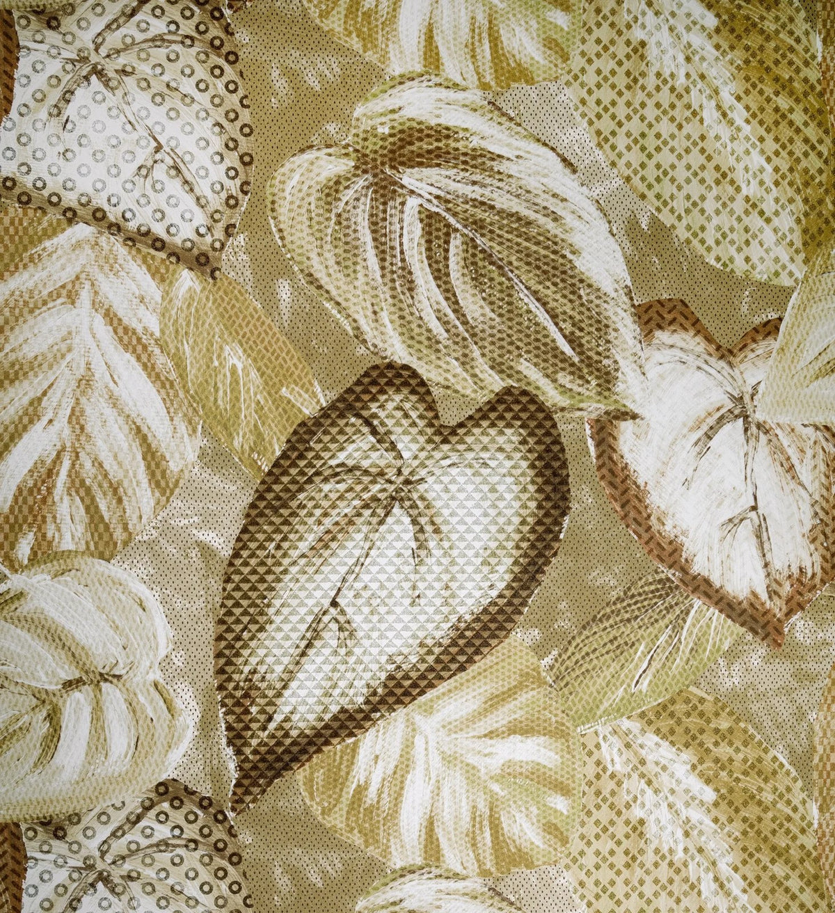 The ReBorn House TRH51458 Wallpaper in neutral and gold, colorway TRH51458.A, swatch