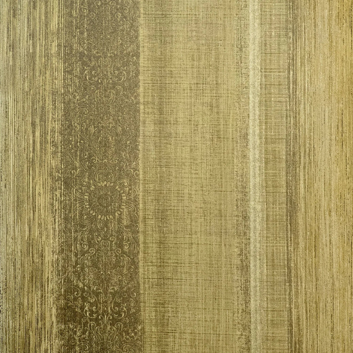 The ReBorn House TRH51489 Wallpaper in gold and brown, colorway TRH51489.A, swatch