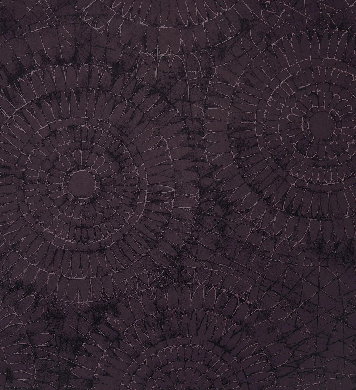 The ReBorn House TRH51615 Wallpaper in black and grey, colorway TRH51615.A, swatch