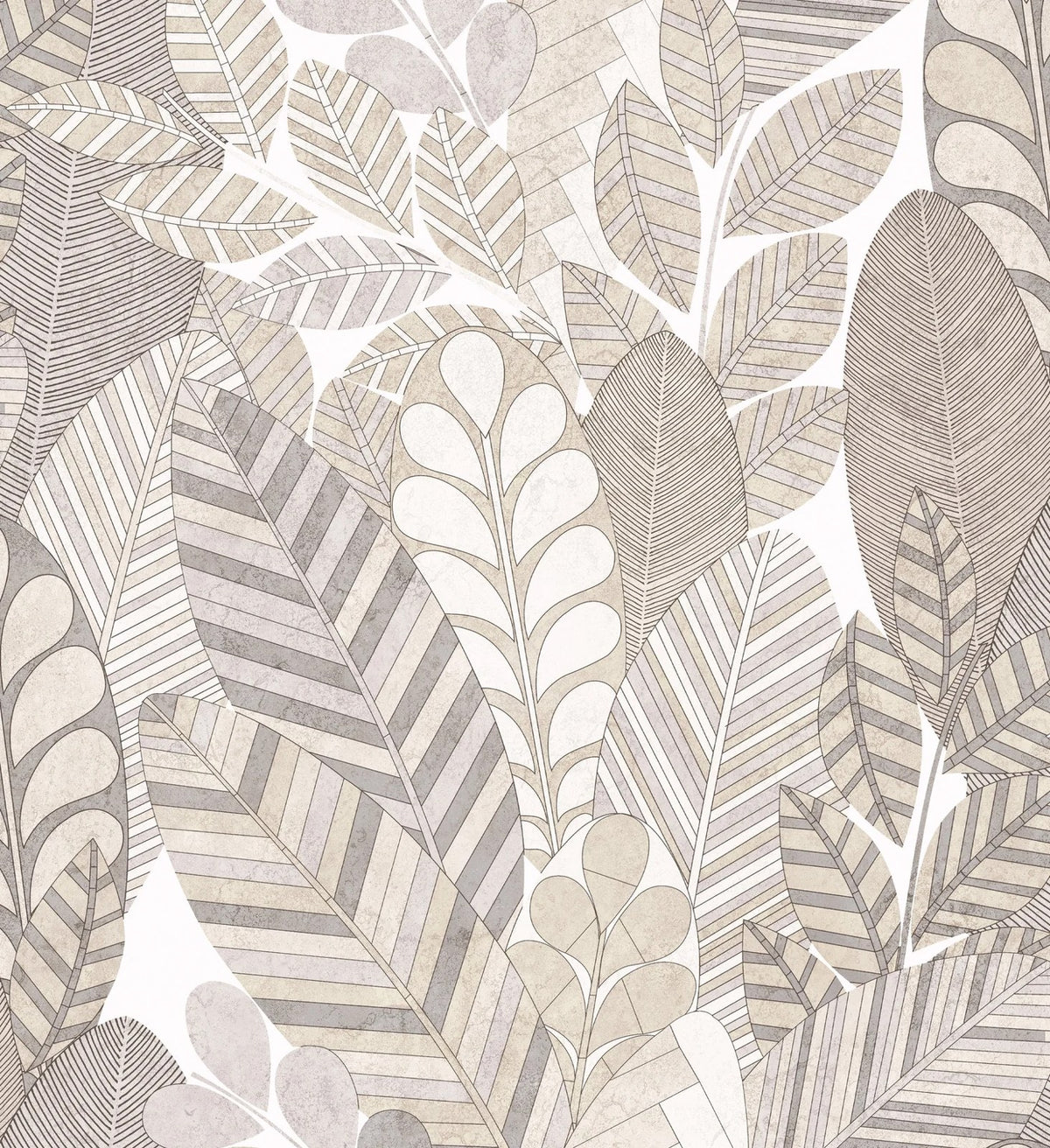 The ReBorn House TRH51680 Wallpaper in grey and white, colorway TRH51680.E, swatch
