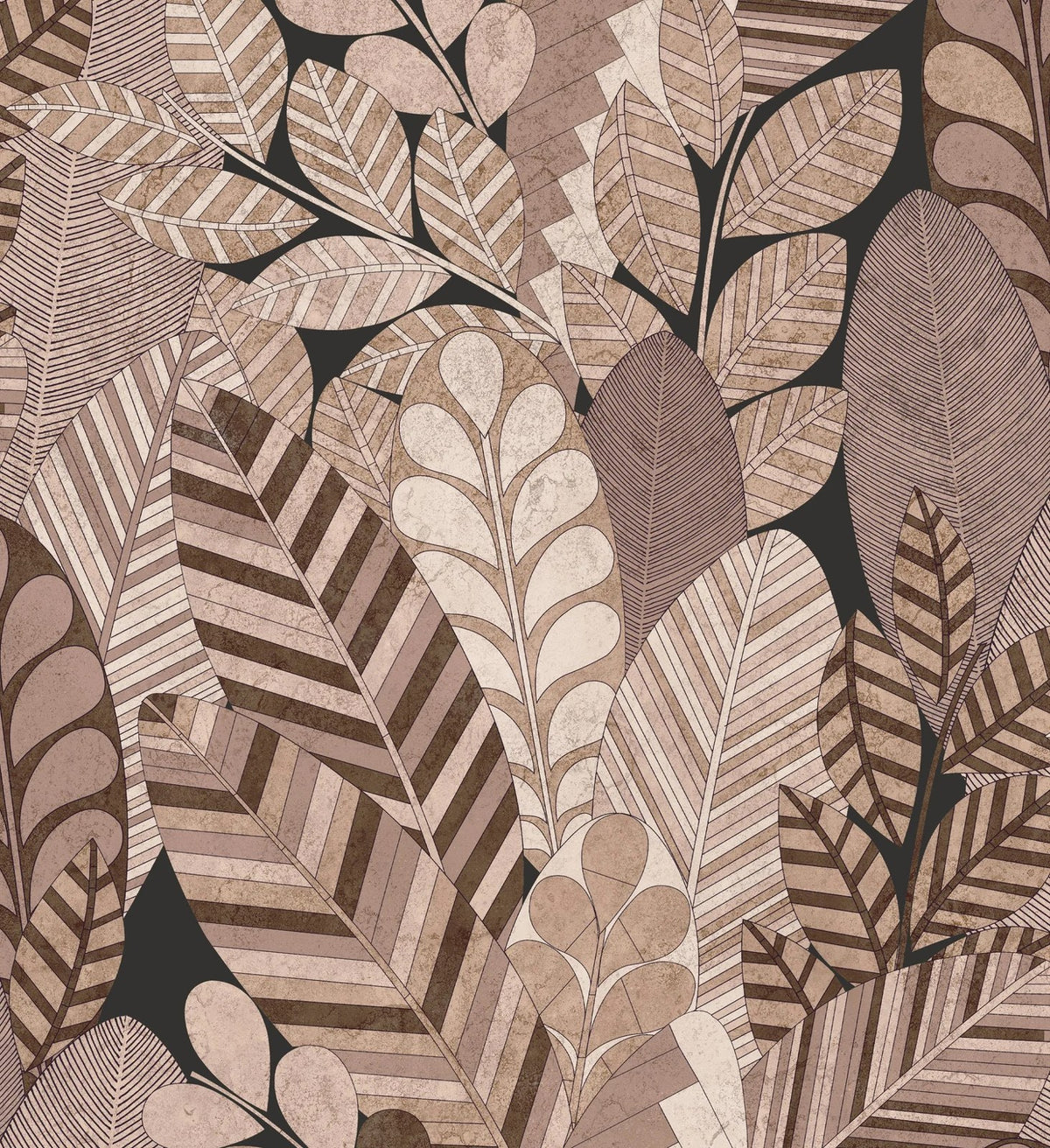 The ReBorn House TRH51680 Wallpaper in neutral and brown, colorway TRH51680.F, swatch
