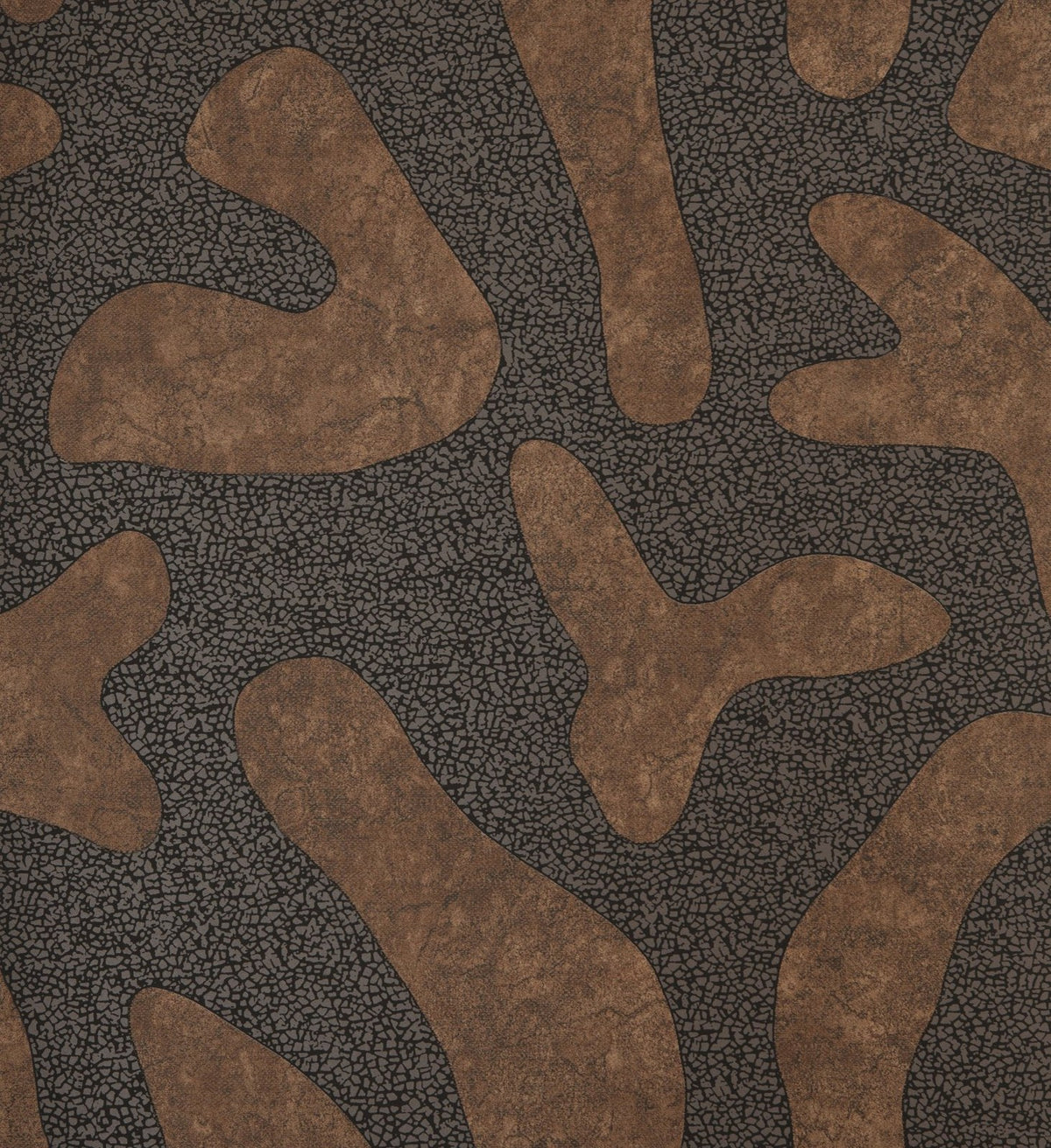 The ReBorn House TRH51682 Wallpaper in grey and brown, colorway TRH51682.A, swatch