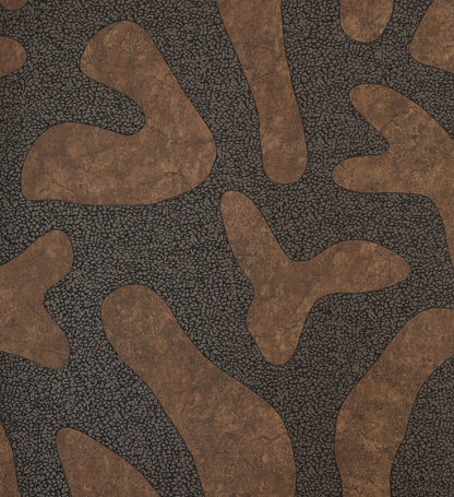 The ReBorn House TRH51682 Wallpaper in grey and brown, colorway TRH51682.A, swatch