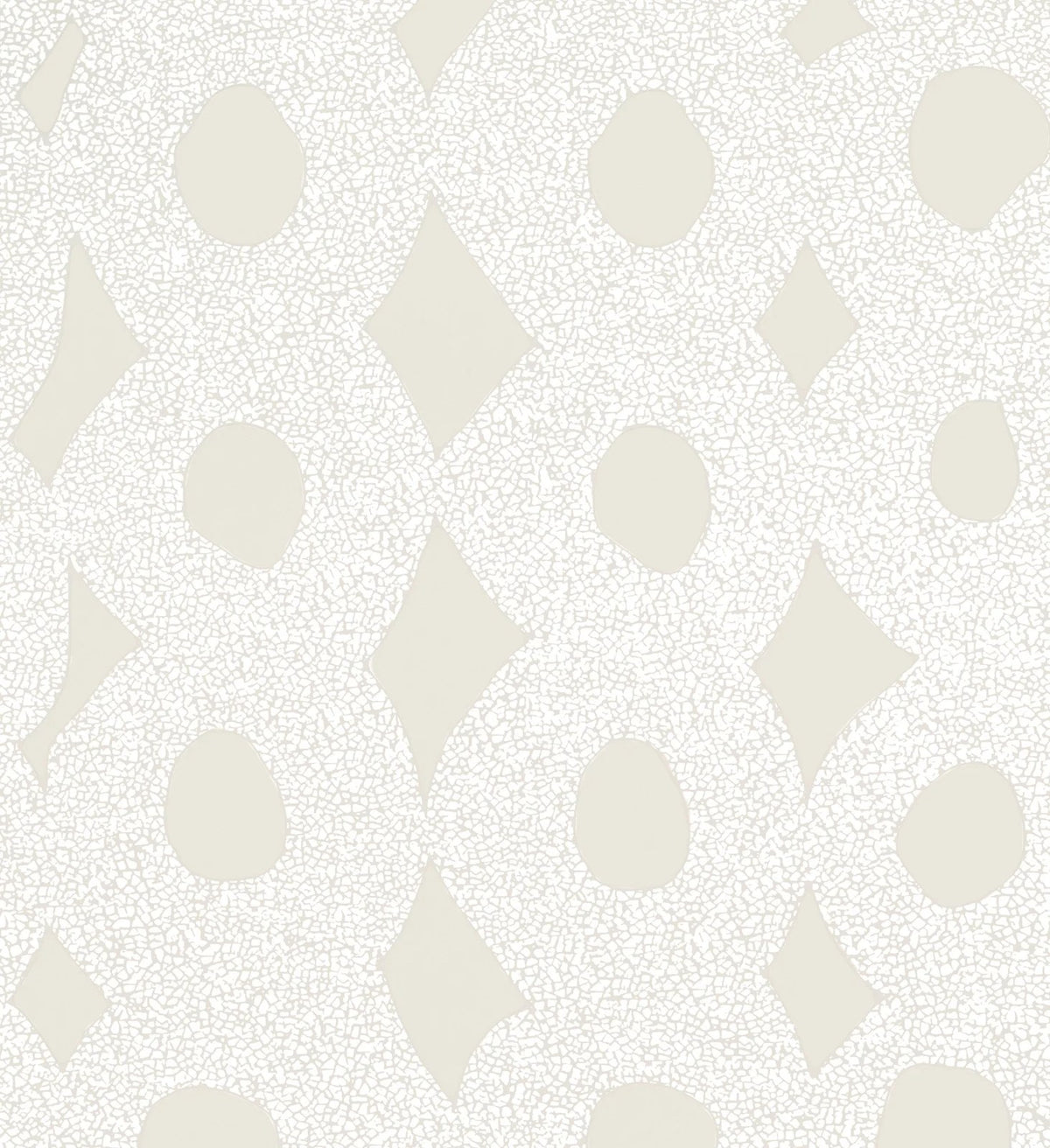 The ReBorn House TRH51683 Wallpaper in white, colorway TRH51683.A, swatch