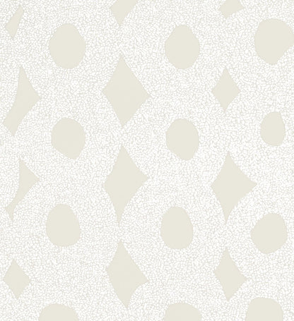 The ReBorn House TRH51683 Wallpaper in white, colorway TRH51683.A, swatch