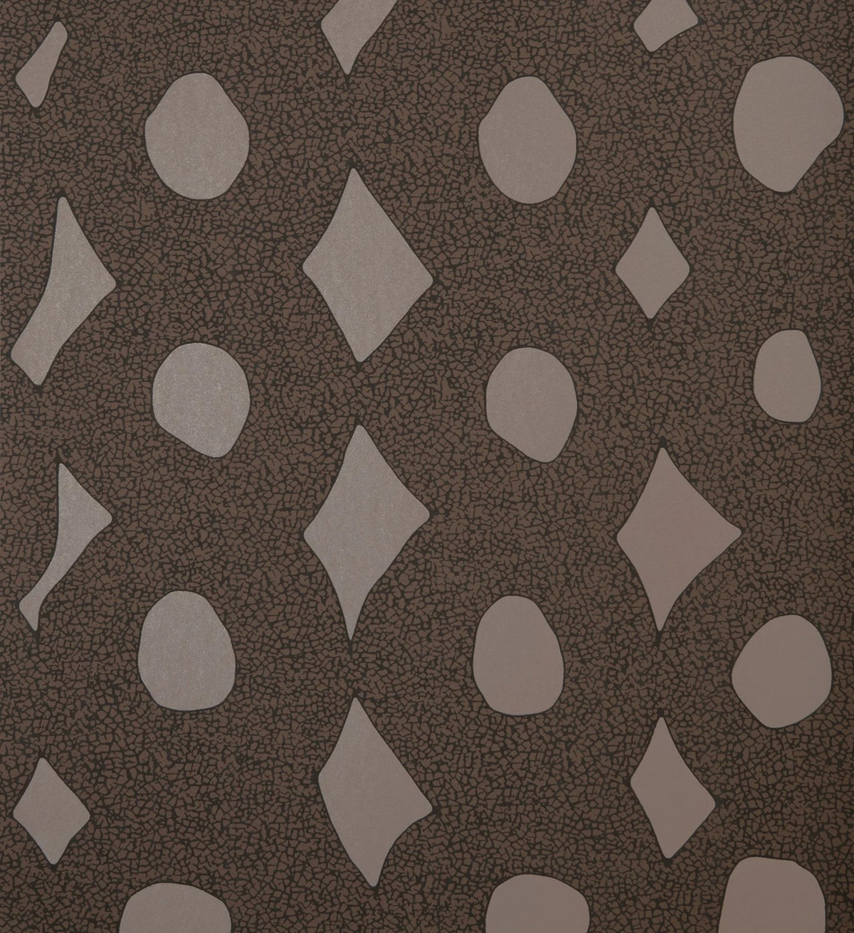 The ReBorn House TRH51683 Wallpaper in brown, colorway TRH51683.B, swatch
