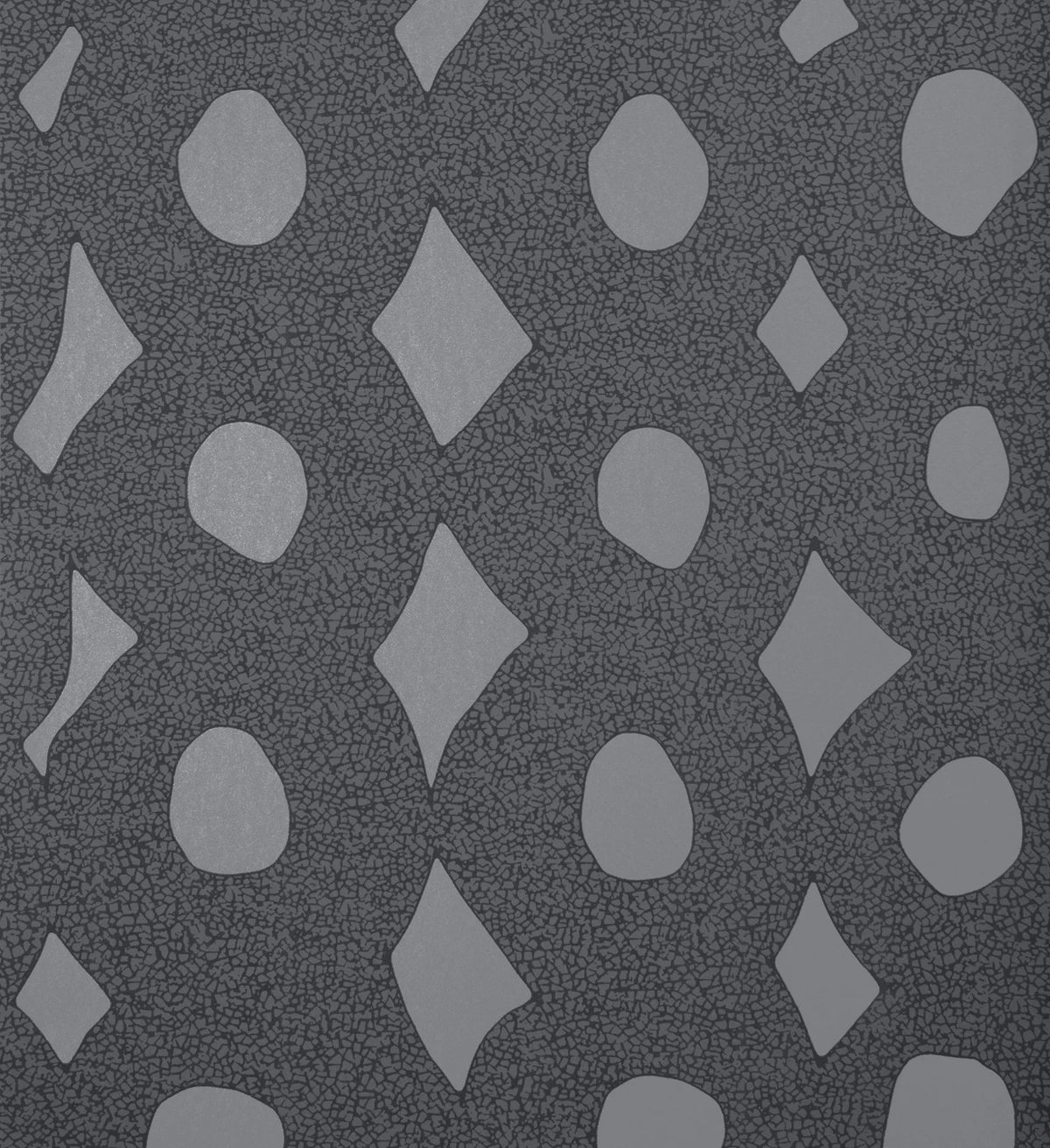 The ReBorn House TRH51683 Wallpaper in grey, colorway TRH51683.E, swatch