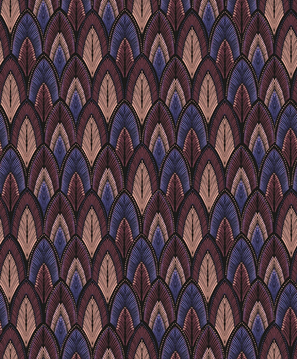 The ReBorn House TRH51697 Wallpaper in grey and black, colorway TRH51697.C, swatch