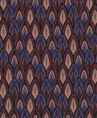 The ReBorn House TRH51697 Wallpaper in grey and black, colorway TRH51697.C, swatch