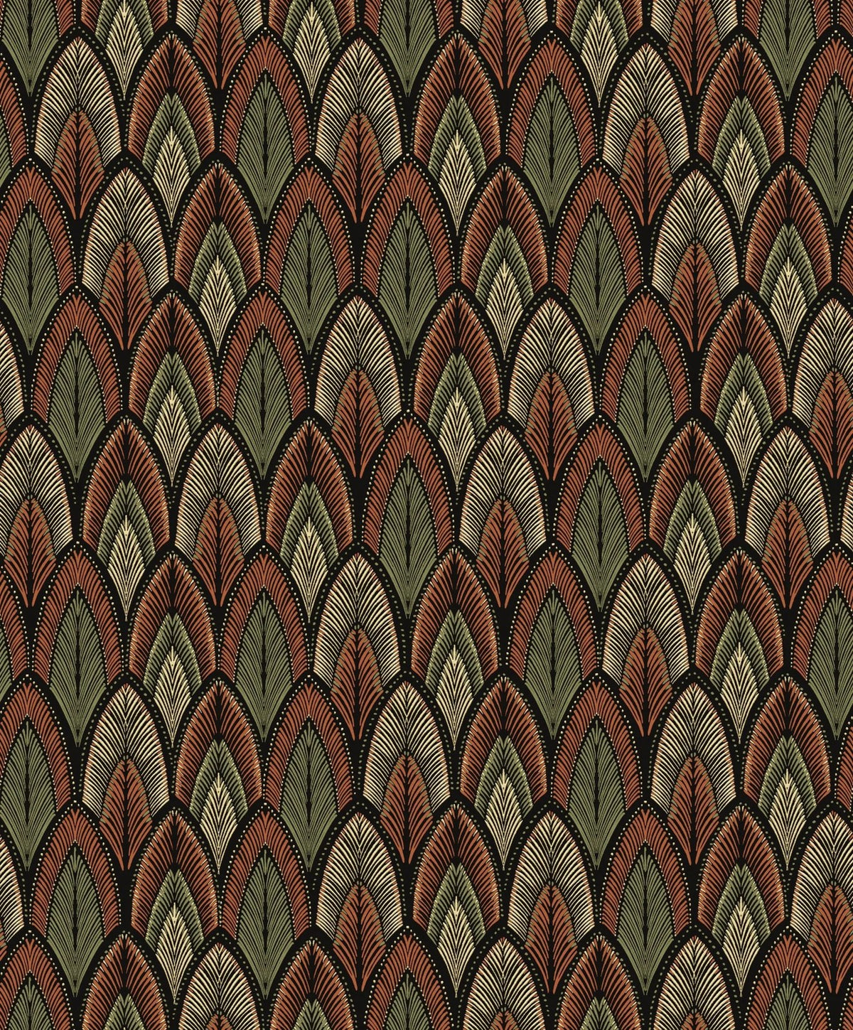 The ReBorn House TRH51697 Wallpaper in brown, colorway TRH51697.E, swatch