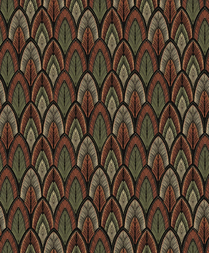 The ReBorn House TRH51697 Wallpaper in brown, colorway TRH51697.E, swatch