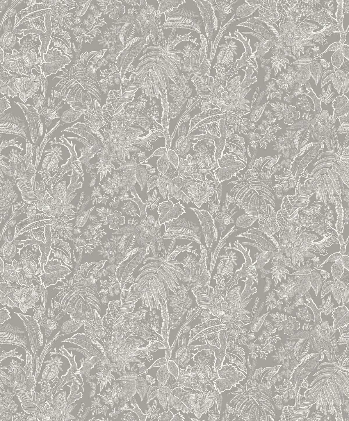 The ReBorn House TRH51698 Wallpaper in grey, colorway TRH51698.A, swatch