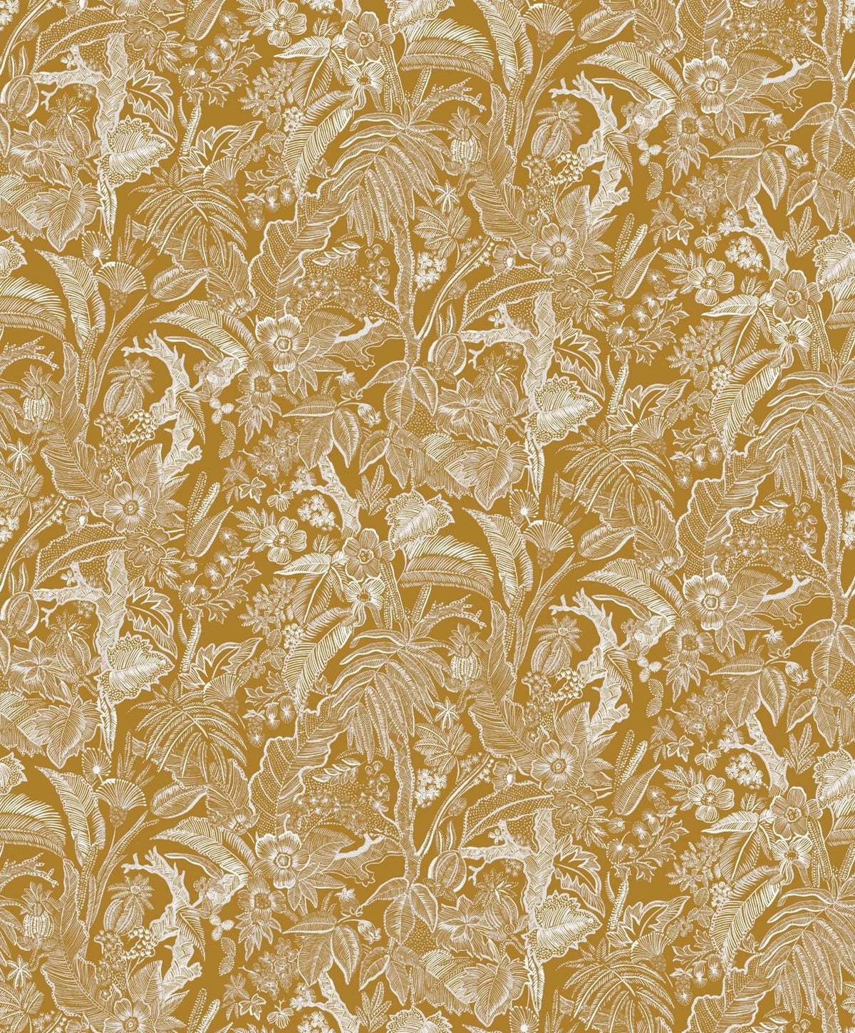 The ReBorn House TRH51698 Wallpaper in neutral and gold, colorway TRH51698.B, swatch