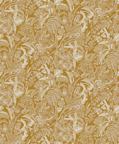 The ReBorn House TRH51698 Wallpaper in neutral and gold, colorway TRH51698.B, swatch