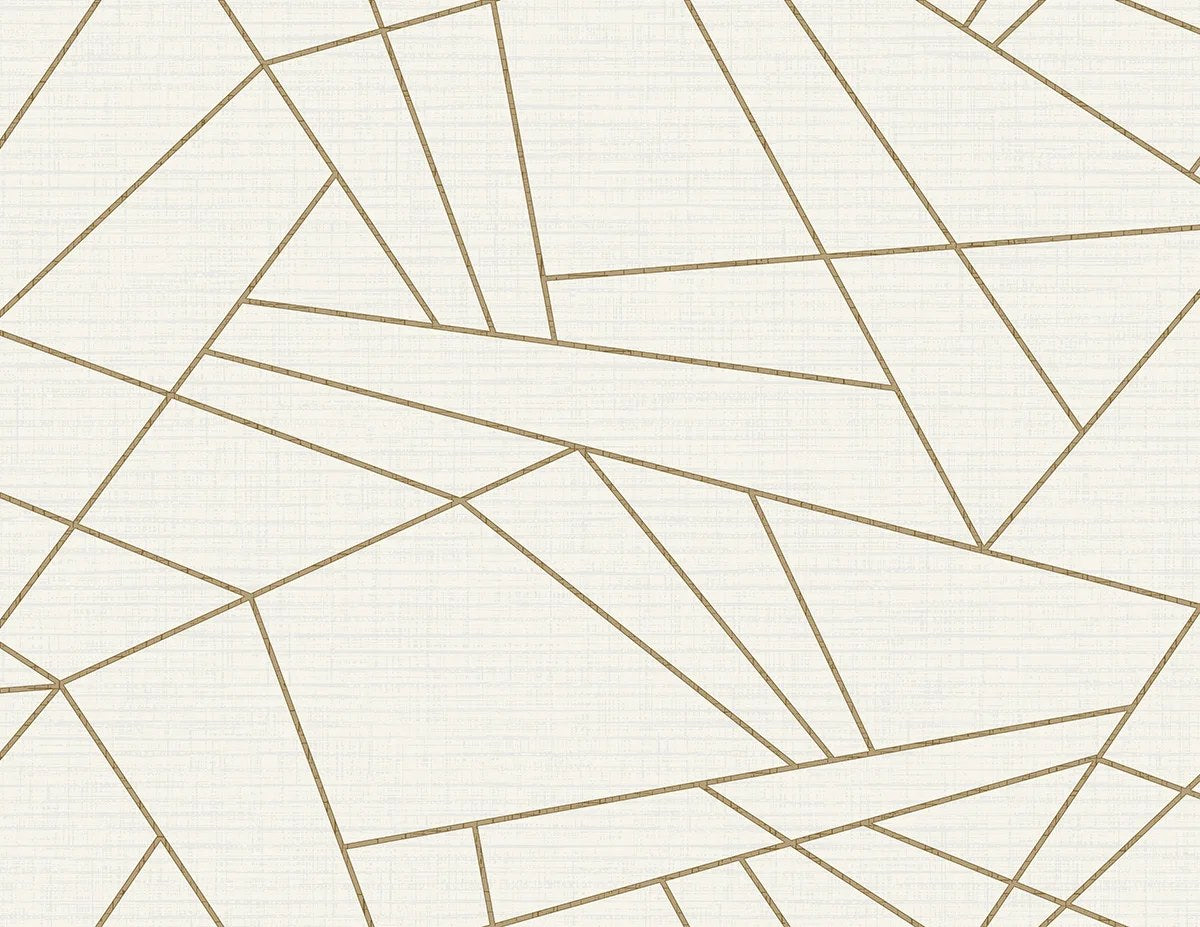 The ReBorn House TRH51779 Wallpaper in white and neutral, colorway TRH51779.A, swatch