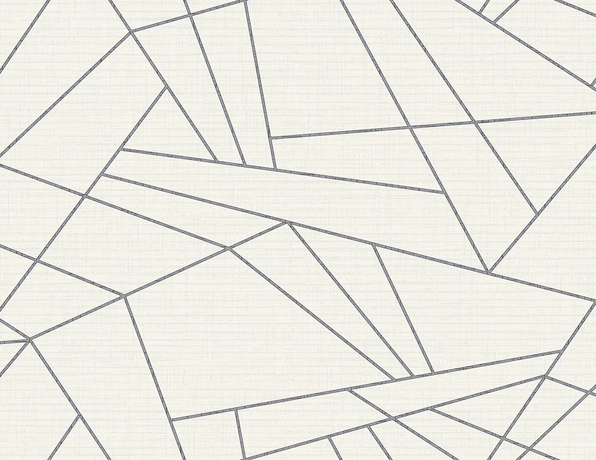 The ReBorn House TRH51780 Wallpaper in white, colorway TRH51780.A, swatch