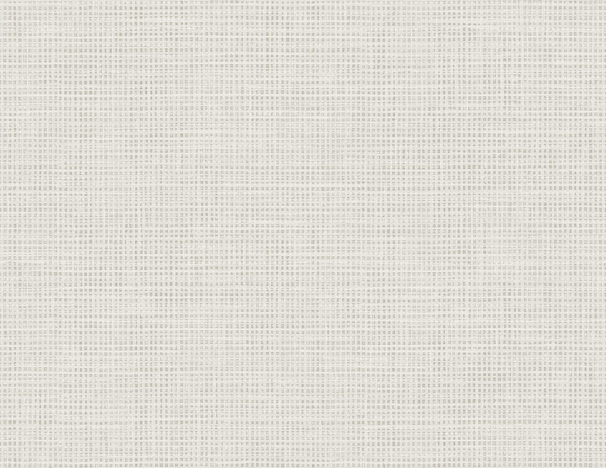 The ReBorn House TRH51791 Wallpaper in white and grey, colorway TRH51791.A, swatch