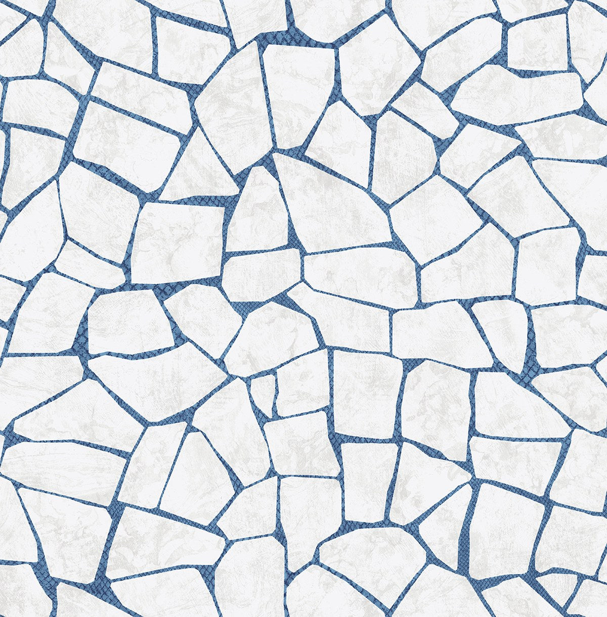 The ReBorn House TRH51809 Wallpaper in white and grey, colorway TRH51809.A, swatch