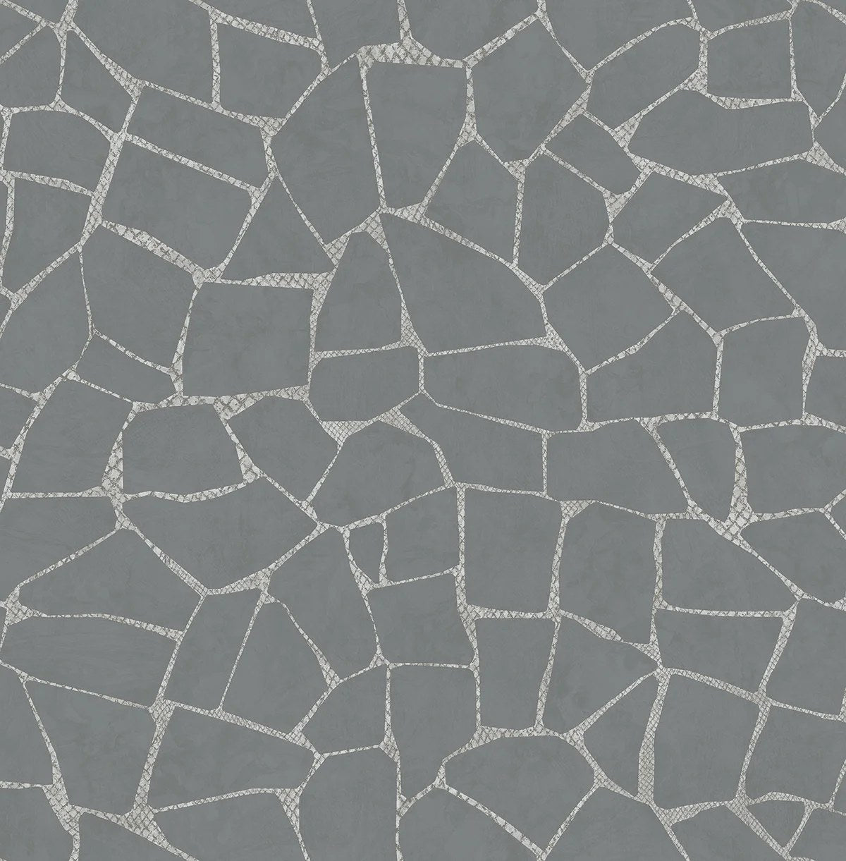 The ReBorn House TRH51812 Wallpaper in grey, colorway TRH51812.A, swatch