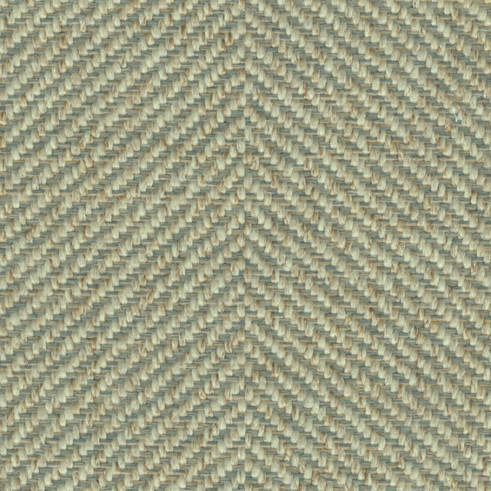 The ReBorn House TRH5628 Performance Fabric in Sea Glass, colorway TRH5628.D, herringbone in green