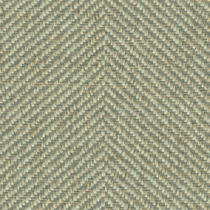 The ReBorn House TRH5628 Performance Fabric in Sea Glass, colorway TRH5628.D, herringbone in green