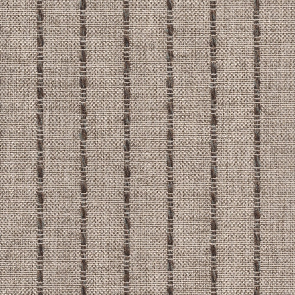 The ReBorn House TRH5637 Performance Fabric in Taupe, colorway TRH5637.C, stripe in neutral