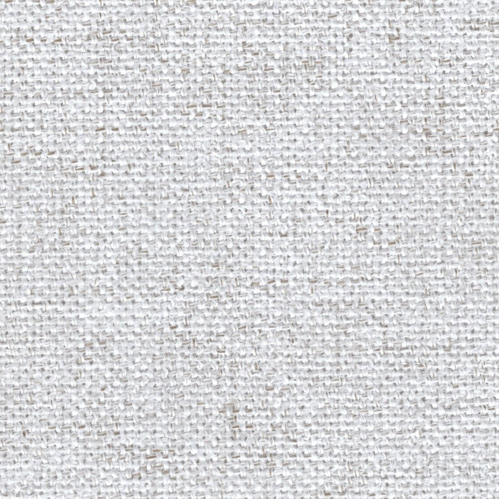The ReBorn House TRH5643 Performance Fabric in Snow, colorway TRH5643.A, linen-look in white