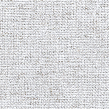 The ReBorn House TRH5643 Performance Fabric in Snow, colorway TRH5643.A, linen-look in white