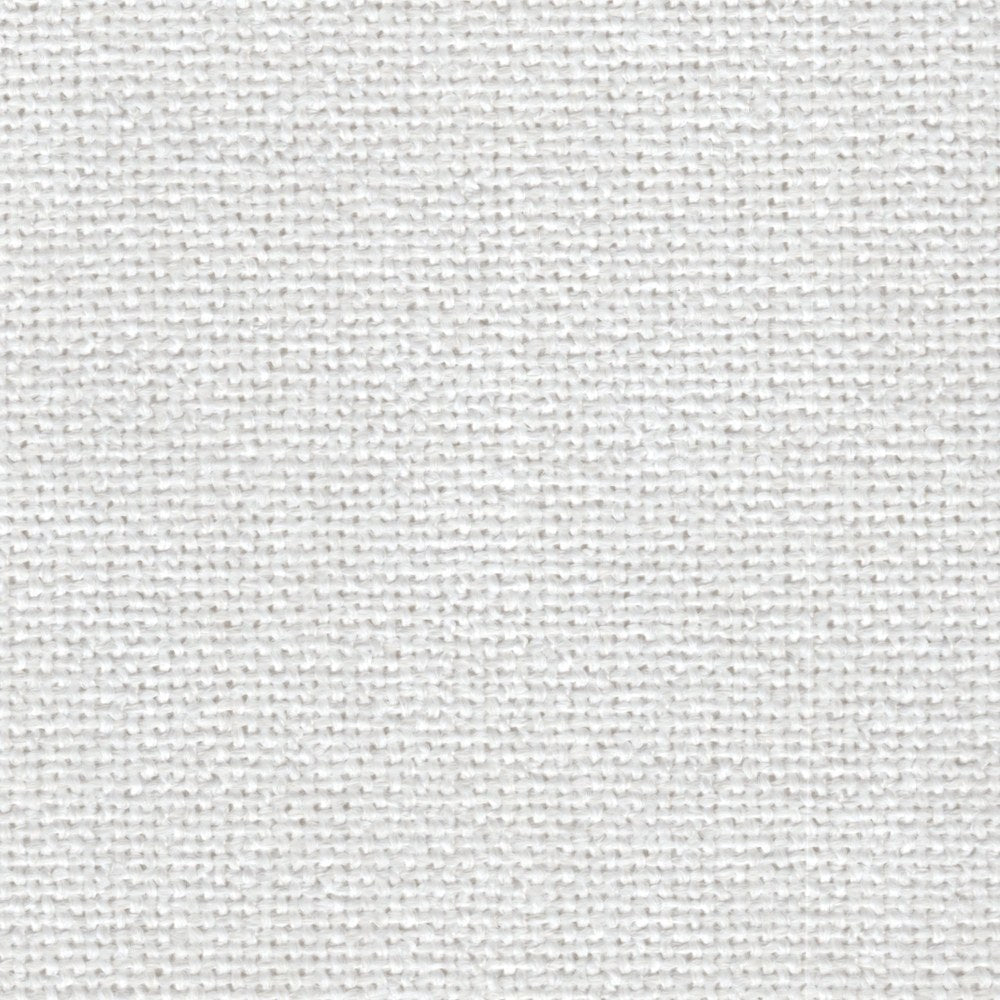The ReBorn House TRH5643 Performance Fabric in White, colorway TRH5643.B, linen-look in white