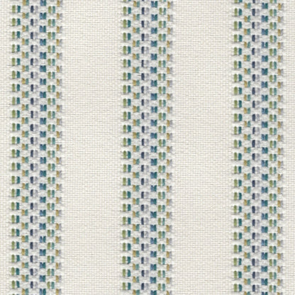The ReBorn House TRH5682 Outdoor Performance Fabric in Denim, colorway TRH5682.A, stripe in blue, white and grey