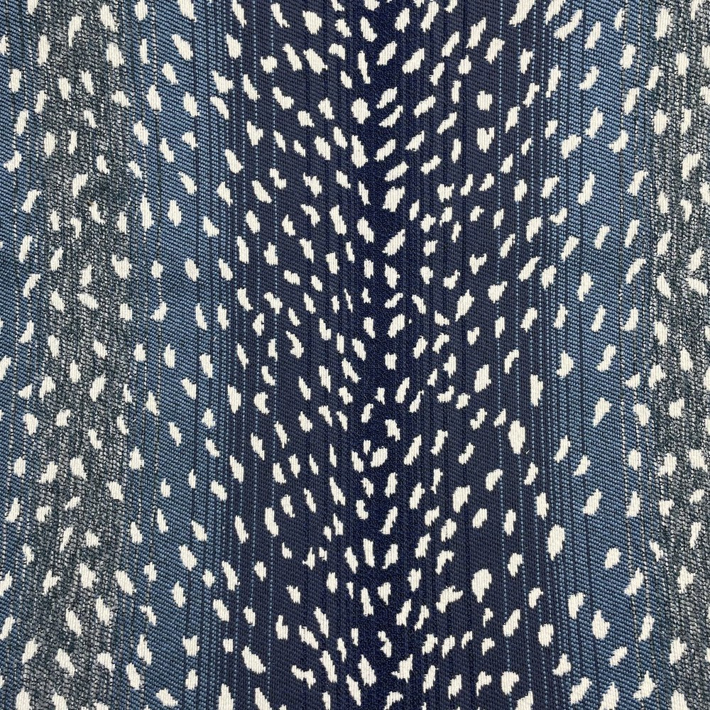 The ReBorn House TRH5683 Outdoor Performance Jacquard in Dark Navy, colorway TRH5683.B, spot in blue
