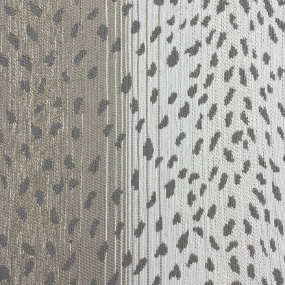 The ReBorn House TRH5683 Outdoor Performance Jacquard in Natural, colorway TRH5683.C, spot in neutral, grey and brown