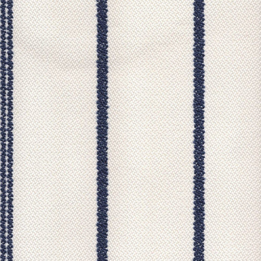 The ReBorn House TRH5687 Outdoor Performance Fabric in Ivory, colorway TRH5687.B, stripe in white
