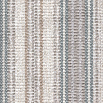 The ReBorn House TRH5702 Outdoor Performance Fabric in Mineral, colorway TRH5702.B, stripe in grey and white