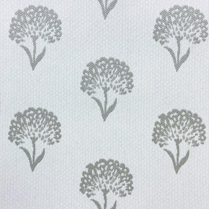 The ReBorn House TRH5708 Performance Jacquard in Taupe, colorway TRH5708.B, floral in neutral and white