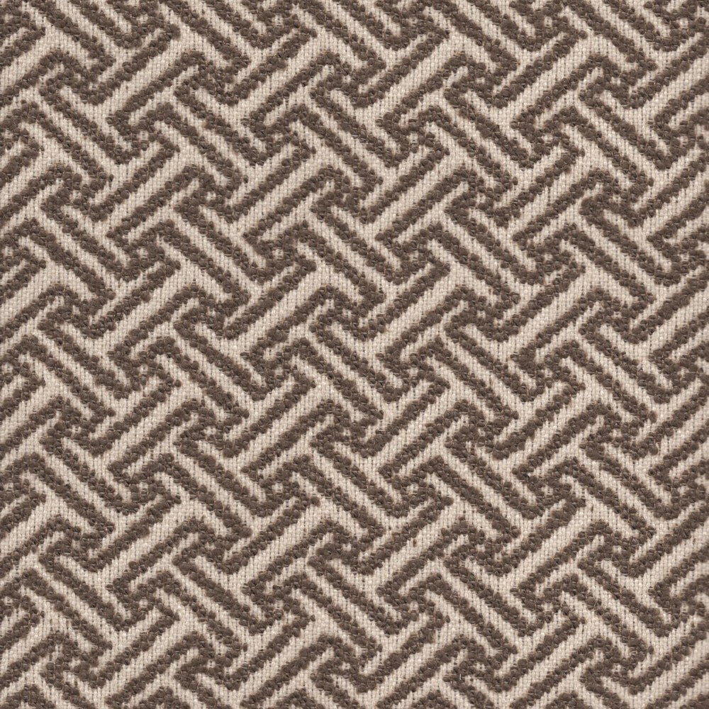 The ReBorn House TRH5732 Performance Jacquard in Mocha, colorway TRH5732.B, lattice in brown and neutral