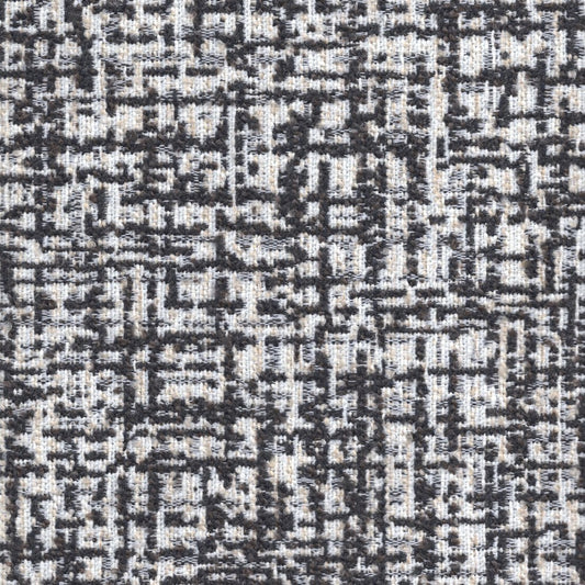 The ReBorn House TRH5737 Outdoor Performance Jacquard in Charcoal, colorway TRH5737.A, crosshatch in grey