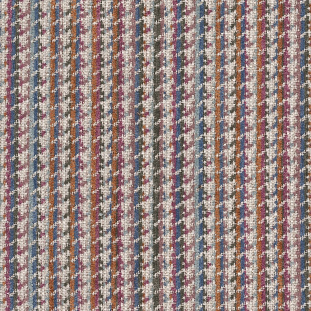 The ReBorn House TRH5740 Performance Jacquard in Candy, colorway TRH5740.A, houndstooth in pink, brown and neutral