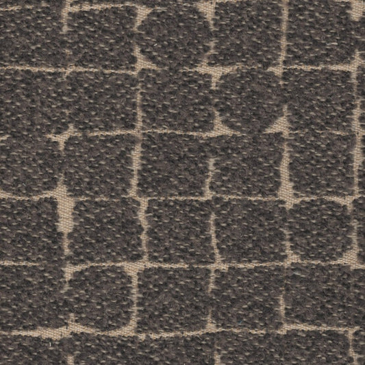 The ReBorn House TRH5752 Outdoor Performance Jacquard in Charcoal, colorway TRH5752.A, stone tile in grey