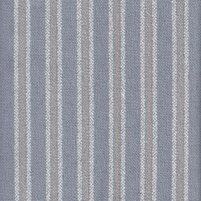 The ReBorn House TRH5759 Performance Fabric in Blue, colorway TRH5759.A, stripe in blue and grey