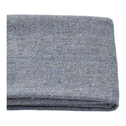 The ReBorn House TRH5781 Zakuro-Zome and Aizome Cotton Chambray in Ai and Zakuro Heather, colorway TRH5781.A, folded on white