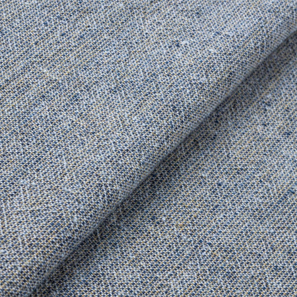 The ReBorn House TRH5781 Zakuro-Zome and Aizome Cotton Chambray in Ai and Zakuro Heather, colorway TRH5781.A, flat fabric swatch