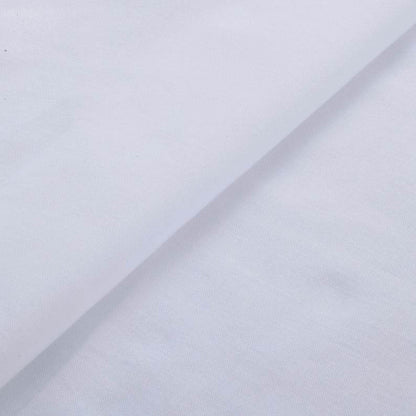 The ReBorn House TRH5782 Ise Momen Tenugui Cotton Cloth in Sarashi Bleached White, colorway TRH5782.A, flat fabric swatch