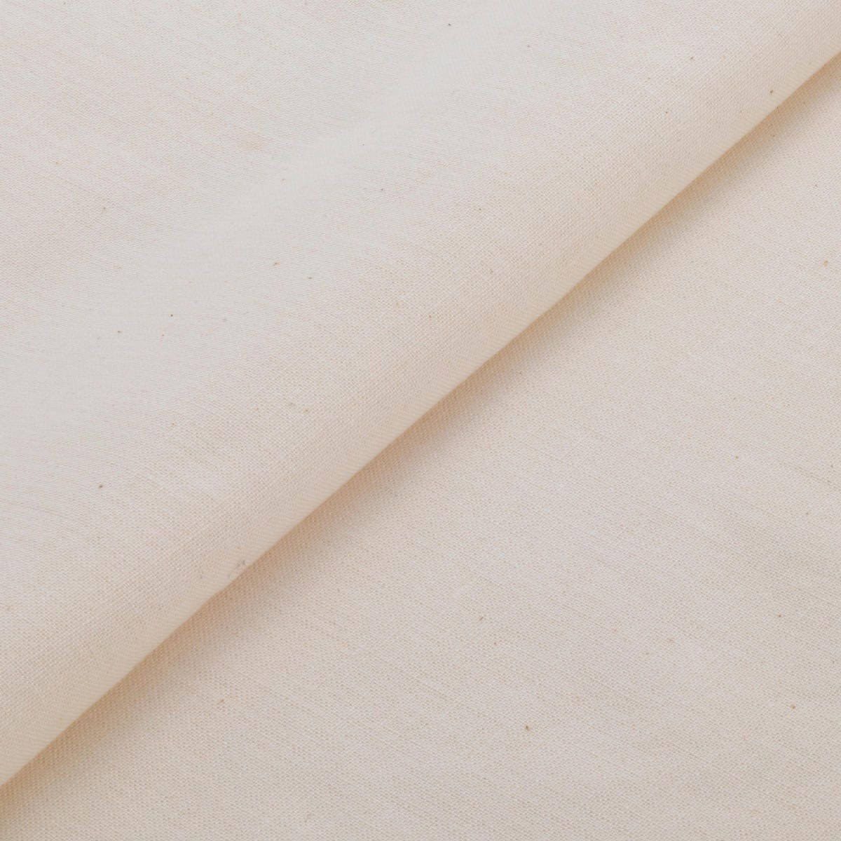The ReBorn House TRH5782 Ise Momen Tenugui Cotton Cloth in Kinari Ecru, colorway TRH5782.B, flat fabric swatch