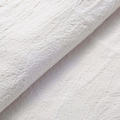 The ReBorn House TRH5788 Atsuji Fushi-Ori Heavyweight Cotton in Kinari Ecru, colorway TRH5788.A, flat fabric swatch