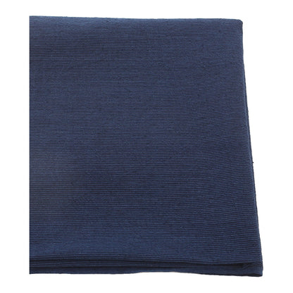 The ReBorn House TRH5794 Sensuji and Daimyō-Jima Aizome Indigo Stripe Cotton, colorway TRH5794.A Sensuji Kon Indigo, folded on white
