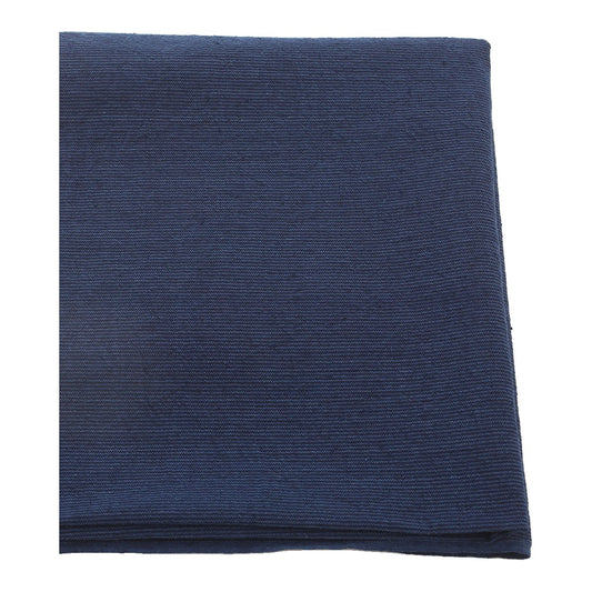 The ReBorn House TRH5794 Sensuji and Daimyō-Jima Aizome Indigo Stripe Cotton, colorway TRH5794.A Sensuji Kon Indigo, folded on white