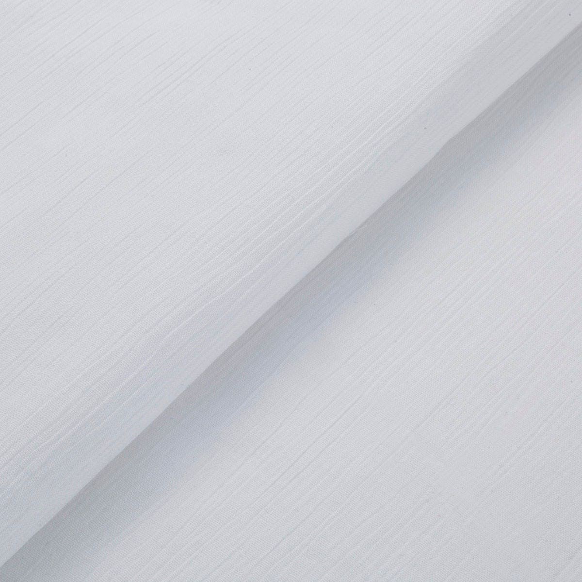 The ReBorn House TRH5802 Takashima Chijimi Heavy Cotton Crepe in Shiro White, colorway TRH5802.A, flat fabric swatch