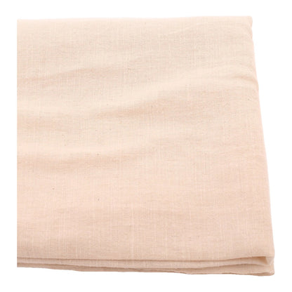 The ReBorn House TRH5803 Men-Asa Fushi-Ori Cotton-Hemp Kinari in Kinari Ecru, colorway TRH5803.A, folded on white